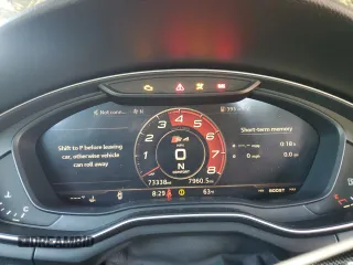 2018 Audi S4 Premium Plus with VIN WAUB4AF40JA002725, listed as a Copart auction lot 49363774 with 73,338 mi miles. Bid and sale history available at carsss.com. Image 9.