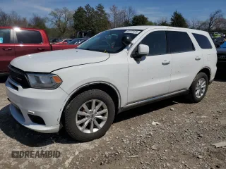 2020 Dodge Durango Pursuit with VIN 1C4RDJFG9LC443756, listed as a Copart auction lot 50227675 with 53,581 mi miles and Salvage title. Bid and sale history available at DreamBid. Image 1.