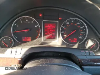 2003 Audi A4 3.0L with VIN WAULT68EX3A338850, listed as a Copart auction lot 42708585 with 54,420 mi miles and Salvage Title. Bid and sale history available at carsss.com. Image 9.