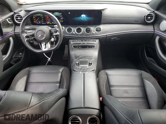 2021 Mercedes-Benz E-Class AMG E 53 with VIN W1KZF6BBXMA888592, listed as a Copart auction lot 67718514 with 29,839 mi miles and Salvage Title. Bid and sale history available at carsss.com. Image 8.