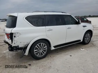 2022 Nissan Armada SL with VIN JN8AY2BC4N9161684, listed as a Copart auction lot 88525295 with 33,037 mi miles and Non Repairable. Bid and sale history available at carsss.com. Image 3.