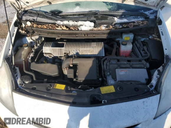 2012 Toyota Prius One with VIN JTDKN3DU5C5446774, listed as a Copart auction lot 46480605 with 123,658 mi miles and Salvage Title. Bid and sale history available at carsss.com. Image 12.