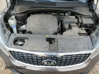 2019 Kia Sorento SX z VIN 5XYPK4A51KG591866, wystawiony jako Copart lot #47398695 z przebiegiem 119 126 mil mil oraz Szkoda całkowita • Salvage title. Historia ofert i sprzedaży dostępna na DreamBid. Obrazek 12.