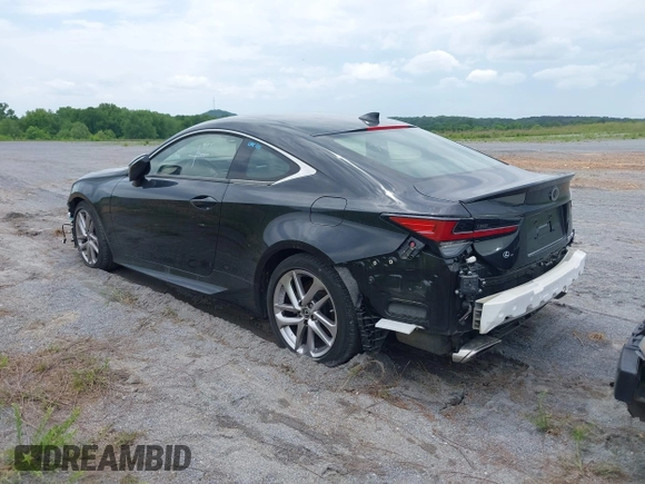 2019 Lexus RC 300 with VIN JTHHA5BC8K5009814, listed as a IAAI auction lot 41611462 with 16,258 mi miles and . Bid and sale history available at DreamBid. Image 3.