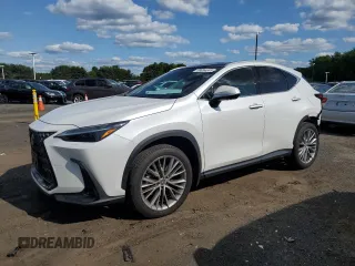 2024 Lexus NX 350 Luxury z VIN 2T2HGCEZ1RC048676, wystawiony jako Copart lot #58994635 z przebiegiem 13 229 mil mil oraz Szkoda całkowita • Salvage title. Historia ofert i sprzedaży dostępna na DreamBid. Obrazek 1.