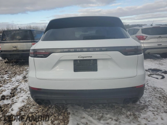 2023 Porsche Cayenne with VIN WP1AA2AY0PDA01250, listed as a Copart auction lot 85952904 with 17,752 mi miles and Salvage title. Bid and sale history available at DreamBid. Image 6.