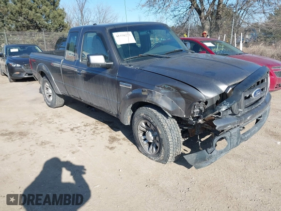 2010 Ford Ranger XLT with VIN 1FTLR4FE8APA27808, listed as a IAAI auction lot 41558275 with 91,173 mi miles. Bid and sale history available at carsss.com. Image 1.