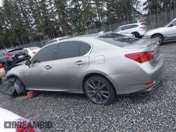 2015 Lexus GS 350 with VIN JTHCE1BL7FA005550, listed as a IAAI auction lot 41846779 with 91,087 mi miles. Bid and sale history available at carsss.com. Image 15.