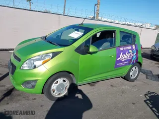 2014 Chevrolet Spark LS with VIN KL8CB6S98EC588931, listed as a IAAI auction lot 41690253 with 114,319 mi miles. Bid and sale history available at carsss.com. Image 6.