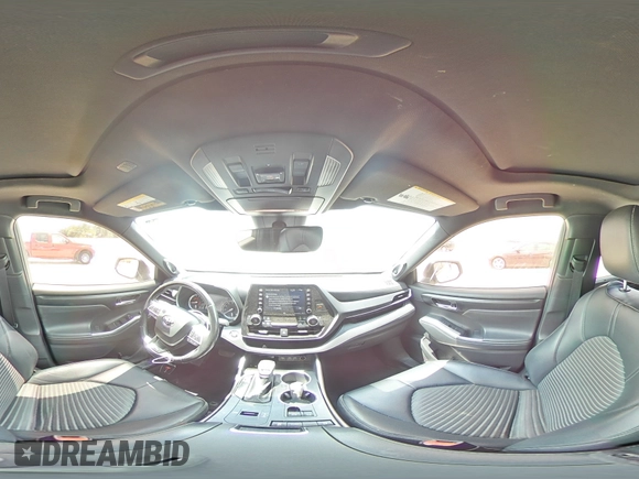 2022 Toyota Highlander XSE with VIN 5TDJZRAH7NS097169, listed as a Copart auction lot 54572455 with 86,007 mi miles and Salvage title. Bid and sale history available at DreamBid. Image 15.