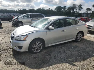2014 Nissan Sentra SV with VIN 3N1AB7AP9EY224645, listed as a Copart auction lot 60596225 with 65,910 mi miles and Salvage title. Bid and sale history available at DreamBid. Image 1.