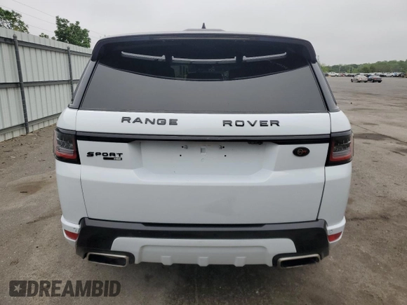 2019 Land Rover Range Rover Sport HSE Dynamic with VIN SALWV2SV1KA416225, listed as a Copart auction lot 56634915 with 26,364 mi miles and Clean Title. Bid and sale history available at DreamBid. Image 6.