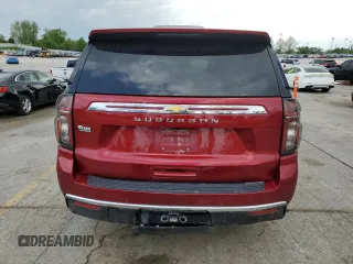 2023 Chevrolet Suburban LS with VIN 1GNSKBKD3PR122105, listed as a Copart auction lot 54889545 with 70,921 mi miles and Salvage title. Bid and sale history available at DreamBid. Image 6.