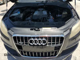 2011 Audi Q7 S line with VIN WA1DGAFE3BD006595, listed as a Copart auction lot 61010615 with 184,175 mi miles and Salvage title. Bid and sale history available at DreamBid. Image 12.