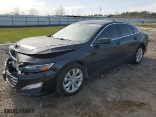 2020 Chevrolet Malibu LT with VIN 1G1ZD5ST5LF056977, listed as a Copart auction lot 48828415 with 81,723 mi miles and Salvage Title. Bid and sale history available at carsss.com. Image 1.
