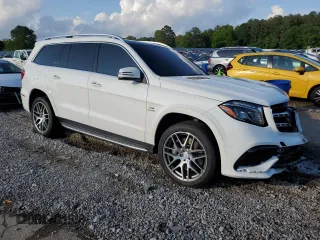 2017 Mercedes-Benz GLS 63 AMG z VIN 4JGDF7FE6HA851880, wystawiony jako Copart lot #54667095 z przebiegiem 78 661 mil mil oraz Szkoda całkowita • Salvage title. Historia ofert i sprzedaży dostępna na DreamBid. Obrazek 4.