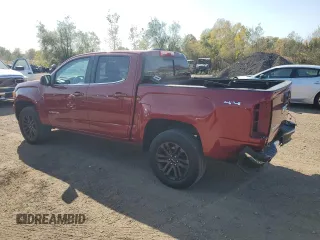 2020 GMC Canyon 4WD SLE with VIN 1GTG6CEN8L1172097, listed as a Copart auction lot 75794664 with 57,814 mi miles and Salvage Title. Bid and sale history available at carsss.com. Image 2.