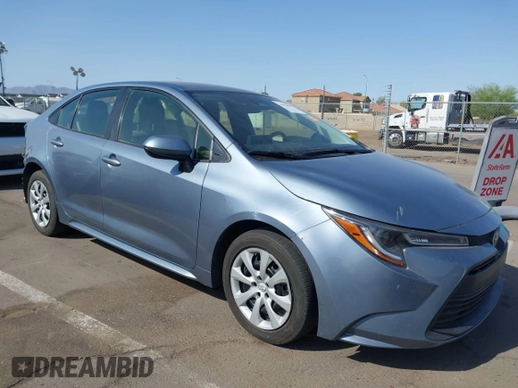 2023 Toyota Corolla LE with VIN JTDB4MEE1P3003586, listed as a IAAI auction lot 41944898 with 49,236 mi miles and . Bid and sale history available at DreamBid. Image 1.