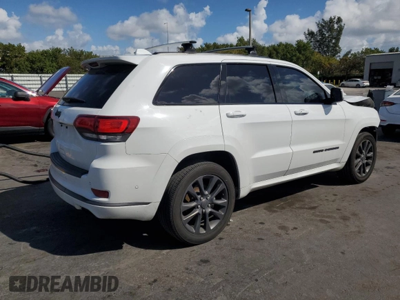 2018 Jeep Grand Cherokee High Altitude z VIN 1C4RJECG4JC460613, wystawiony jako Copart lot #46046615 z przebiegiem 69 419 mil mil oraz Szkoda całkowita • Salvage title. Historia ofert i sprzedaży dostępna na DreamBid. Obrazek 3.