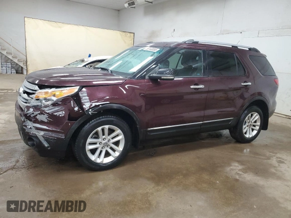 2011 Ford Explorer XLT with VIN 1FMHK8D85BGA27485, listed as a Copart auction lot 55140085 with 100,641 mi miles and Clean title. Bid and sale history available at DreamBid. Image 1.
