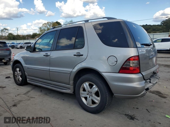 2005 Mercedes-Benz M-Class 3.7L with VIN 4JGAB57E15A542461, listed as a Copart auction lot 72513054 with 173,203 mi miles and Salvage Title. Bid and sale history available at carsss.com. Image 2.