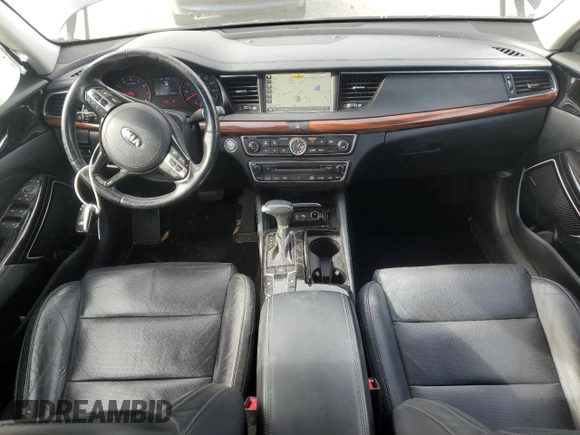 2017 Kia Cadenza Premium with VIN KNALC4J16H5042090, listed as a Copart auction lot 89070835 with 99,642 mi miles and Salvage Title. Bid and sale history available at carsss.com. Image 8.