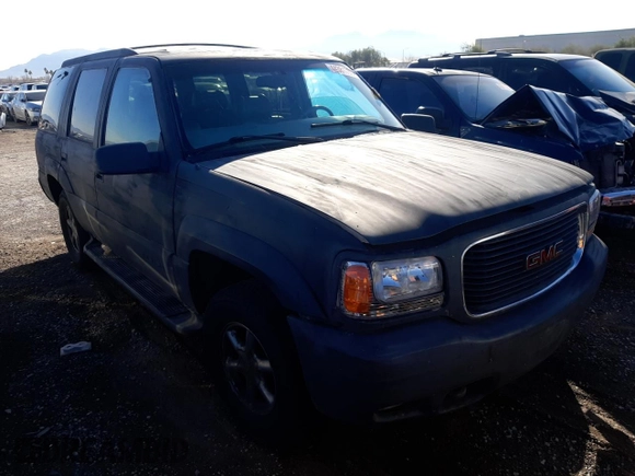 2000 GMC Denali with VIN 1GKEK13R6YR146253, listed as a Copart auction lot 44381765 with 264,950 mi miles and Salvage Title. Bid and sale history available at DreamBid. Image 4.