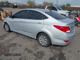 2016 Hyundai Accent SE with VIN KMHCT4AE4GU038514, listed as a IAAI auction lot 42174556 with Not Provided miles and . Bid and sale history available at DreamBid. Image 3.