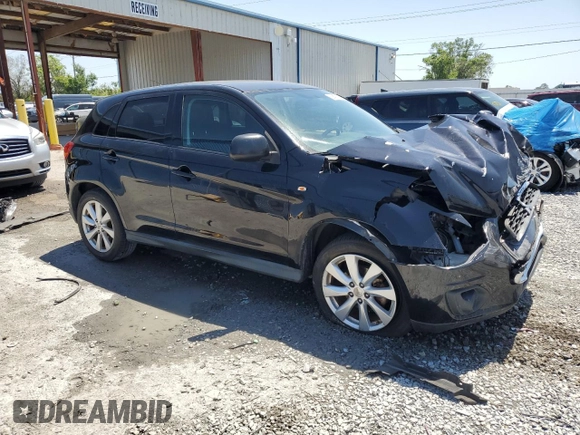 2014 Mitsubishi Outlander Sport ES with VIN 4A4AP3AU7EE016699, listed as a Copart auction lot 52827495 with 121,174 mi miles and Salvage Title. Bid and sale history available at carsss.com. Image 4.