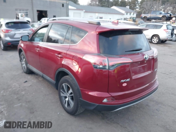 2018 Toyota RAV4 XLE with VIN 2T3WFREV3JW410080, listed as a IAAI auction lot 41329166 with 94,312 mi miles. Bid and sale history available at carsss.com. Image 3.