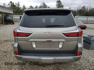 2017 Lexus LX with VIN JTJHY7AX9H4232890, listed as a Copart auction lot 86017264 with 125,528 mi miles and Salvage Title. Bid and sale history available at carsss.com. Image 6.
