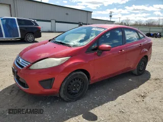 2011 Ford Fiesta SE with VIN 3FADP4BJ1BM179648, listed as a Copart auction lot 54203605 with 132,003 mi miles and Salvage Title. Bid and sale history available at carsss.com. Image 1.