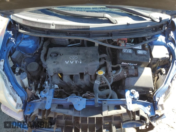 2009 Toyota Yaris with VIN JTDBT903194060115, listed as a Copart auction lot 49380745 with 186,866 mi miles and Salvage Title. Bid and sale history available at carsss.com. Image 12.