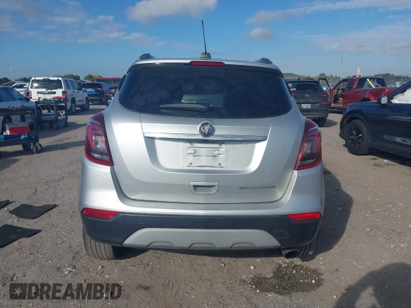 2019 Buick Encore Essence with VIN KL4CJCSM1KB809357, listed as a IAAI auction lot 41545201 with 109,817 mi miles. Bid and sale history available at carsss.com. Image 16.