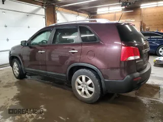 2013 Kia Sorento LX with VIN 5XYKT3A64DG370601, listed as a Copart auction lot 51868985 with 134,869 mi miles and Clean Title. Bid and sale history available at carsss.com. Image 2.