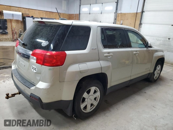 2015 GMC Terrain SLE with VIN 2GKFLVEK6F6378708, listed as a Copart auction lot 61832455 with 113,463 mi miles and Clean title. Bid and sale history available at DreamBid. Image 3.