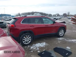 2017 Jeep Cherokee Limited with VIN 1C4PJMDS3HW545973, listed as a IAAI auction lot 41736177 with 131,299 mi miles. Bid and sale history available at carsss.com. Image 4.