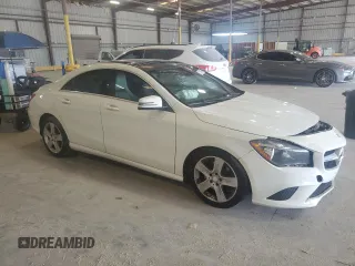 2015 Mercedes-Benz CLA 250 with VIN WDDSJ4EB5FN229380, listed as a Copart auction lot 51337535 with 132,527 mi miles and Salvage Title. Bid and sale history available at DreamBid. Image 4.