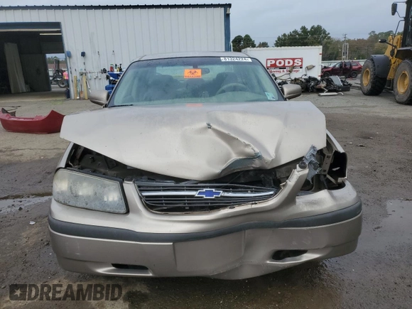 2001 Chevrolet Impala z VIN 2G1WF55K919219572, wystawiony jako Copart lot #81324224 z przebiegiem 129 445 mil mil oraz Szkoda całkowita • Salvage title. Historia ofert i sprzedaży dostępna na DreamBid. Obrazek 5.