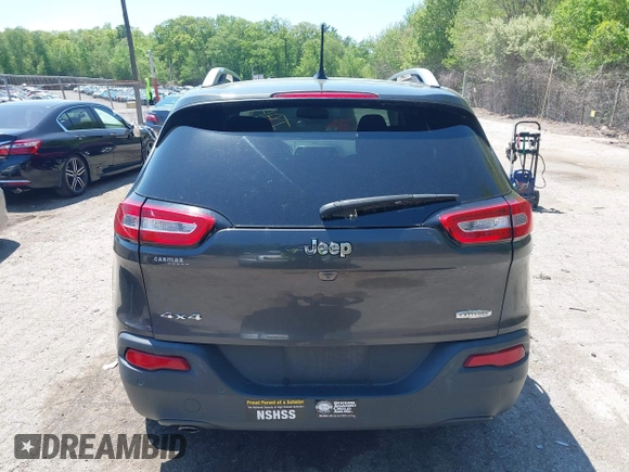 2016 Jeep Cherokee Latitude with VIN 1C4PJMCB0GW187750, listed as a IAAI auction lot 42246831 with 109,537 mi miles and . Bid and sale history available at DreamBid. Image 16.