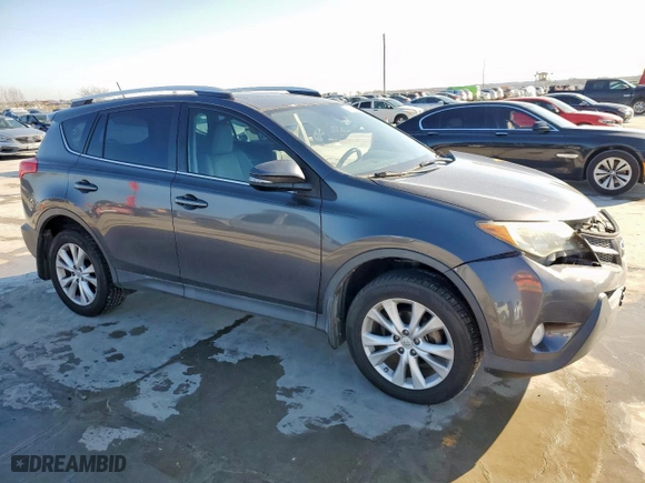 2015 Toyota RAV4 Limited with VIN 2T3YFREV8FW144443, listed as a Copart auction lot 46803295 with 192,970 mi miles and Salvage Title. Bid and sale history available at carsss.com. Image 4.