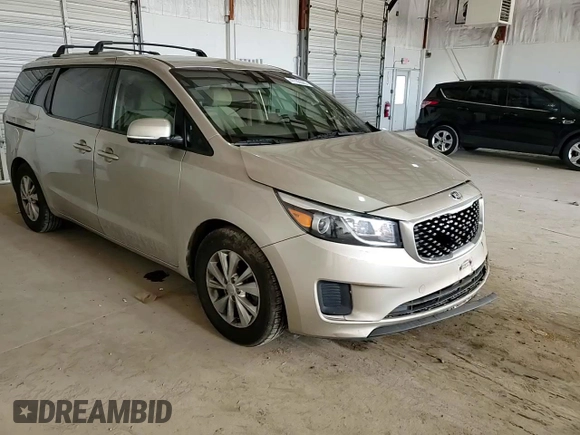 2016 Kia Sedona LX with VIN KNDMB5C13G6172544, listed as a Copart auction lot 47193565 with 101,044 mi miles and Salvage Title. Bid and sale history available at carsss.com. Image 12.