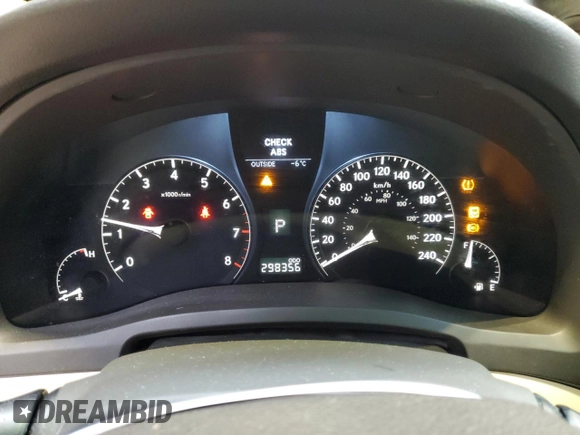 2011 Lexus RX 350 with VIN 2T2BK1BA4BC085766, listed as a Copart auction lot 51962255 with 298,356 mi miles and Salvage Title. Bid and sale history available at DreamBid. Image 9.