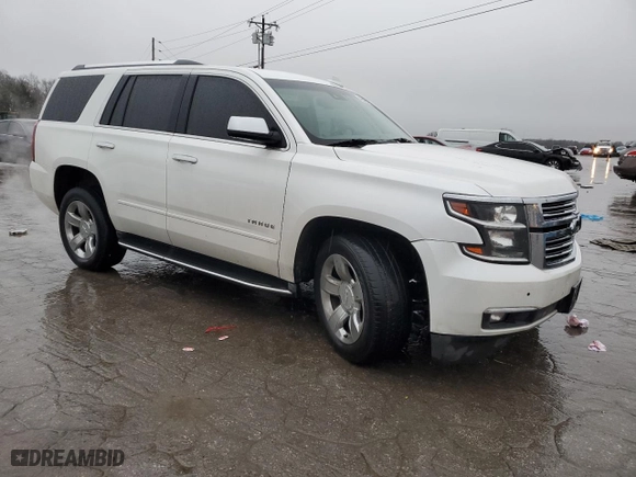 2017 Chevrolet Tahoe Premier with VIN 1GNSCCKC2HR341679, listed as a Copart auction lot 45016945 with 132,995 mi miles and Salvage Title. Bid and sale history available at carsss.com. Image 4.