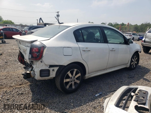 2012 Nissan Sentra SR with VIN 3N1AB6AP4CL776154, listed as a Copart auction lot 59422495 with Not provided miles and Salvage title. Bid and sale history available at DreamBid. Image 3.