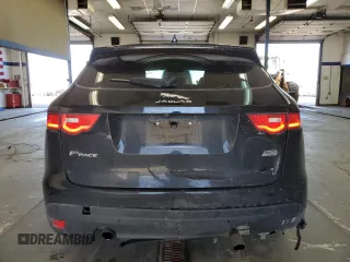 2019 Jaguar F-Pace 25t with VIN SADCS2FX3KA390570, listed as a Copart auction lot 51058754 with 68,323 mi miles and Salvage title. Bid and sale history available at DreamBid. Image 6.
