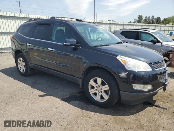 2012 Chevrolet Traverse 1LT with VIN 1GNKRGED8CJ136790, listed as a Copart auction lot 55438175 with 132,438 mi miles and Clean Title. Bid and sale history available at DreamBid. Image 4.
