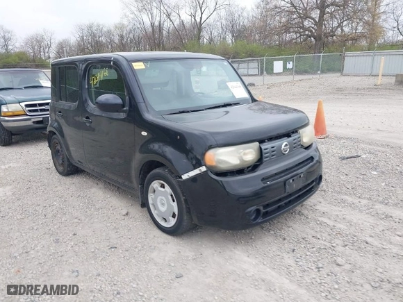 2010 Nissan Cube 1.8 S with VIN JN8AZ2KR6AT152242, listed as a IAAI auction lot 42044168 with 124,253 mi miles. Bid and sale history available at carsss.com. Image 1.