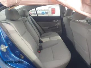 2014 Honda Civic Sedan EX with VIN 19XFB2F88EE066016, listed as a Copart auction lot 51617565 with 0 mi miles and Salvage Title. Bid and sale history available at carsss.com. Image 10.