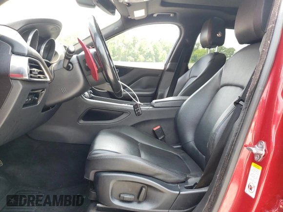 2018 Jaguar F-Pace 25t Premium z VIN SADCJ2FX9JA283511, wystawiony jako Copart lot #59203515 z przebiegiem 138 933 mil mil oraz Czysty tytuł • Clean title. Historia ofert i sprzedaży dostępna na DreamBid. Obrazek 7.